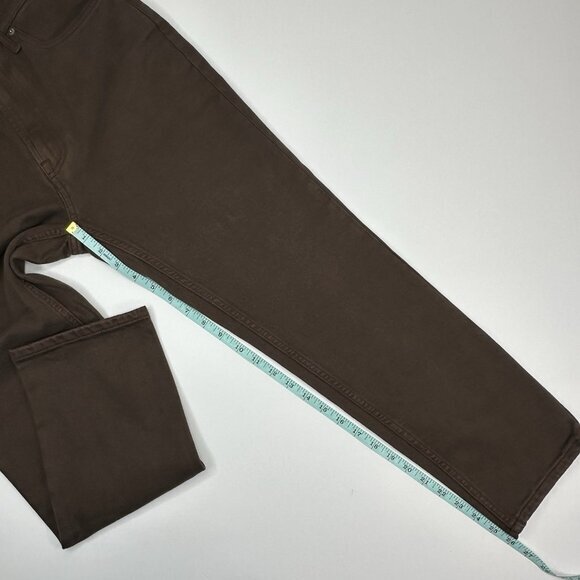Everlane Women's Cocoa The Original Cheeky Minimalist Jeans W28-30‎ Crop/L26.2 - Picture 9 of 11